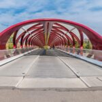 Bridge across the river - Calgary