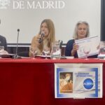 En la presentación del Congreso, a la izquierda, Federico Mayor Zaragoza, Helena, Talaya, Teresa Anta, y Mariano Esteban